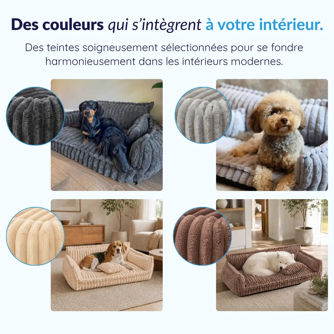 MrFluffyFriend® - Canapé orthopédique lavable pour chien